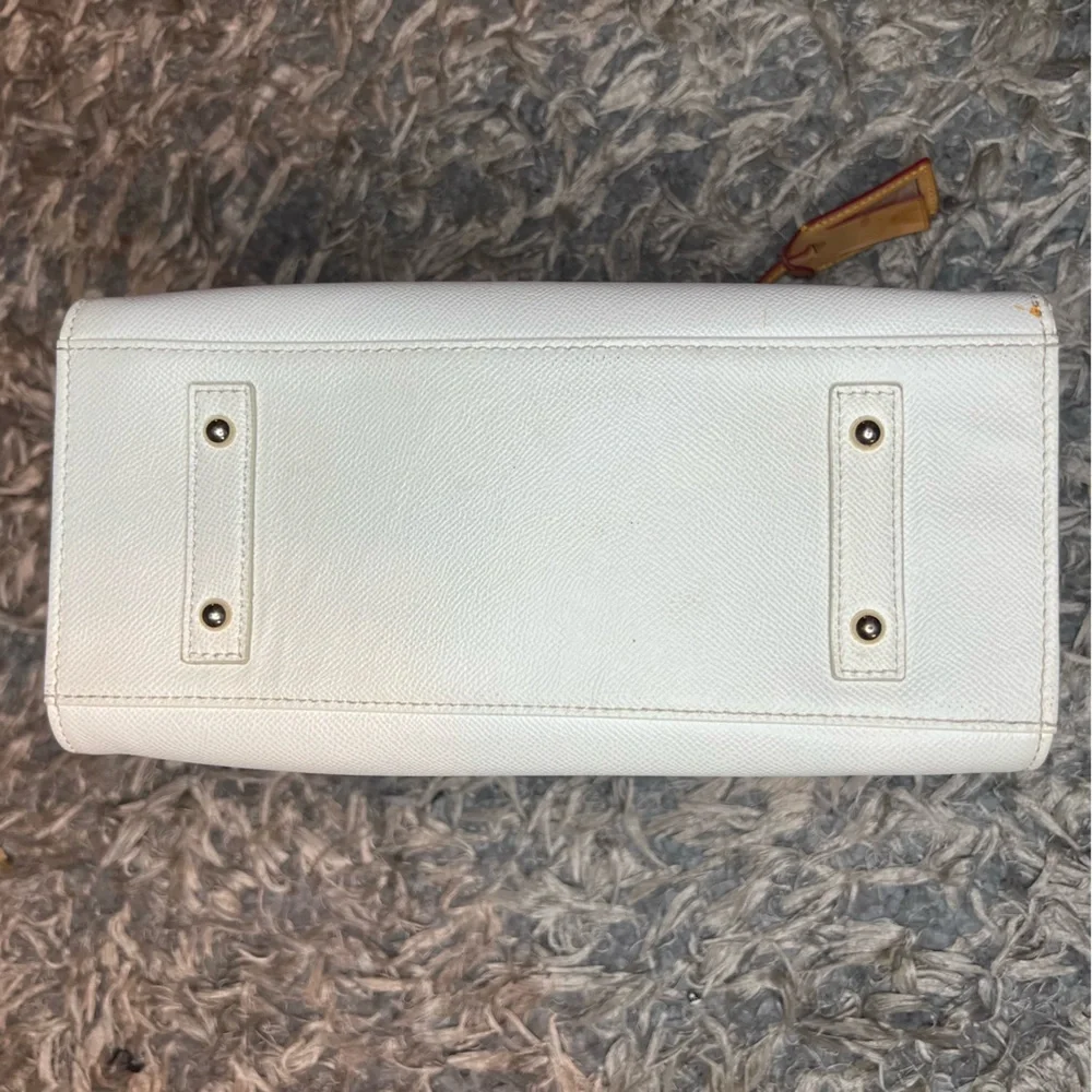 Dooney & Bourke White and Tan Satchel - Picture 16 of 16